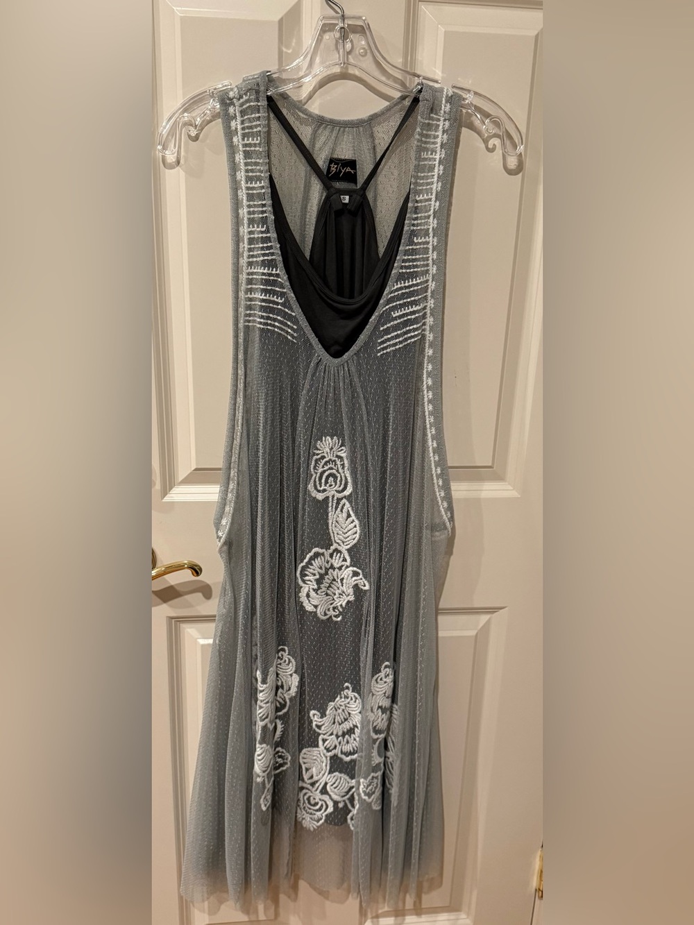 Outstanding Biya Tulle Embroidered Dress